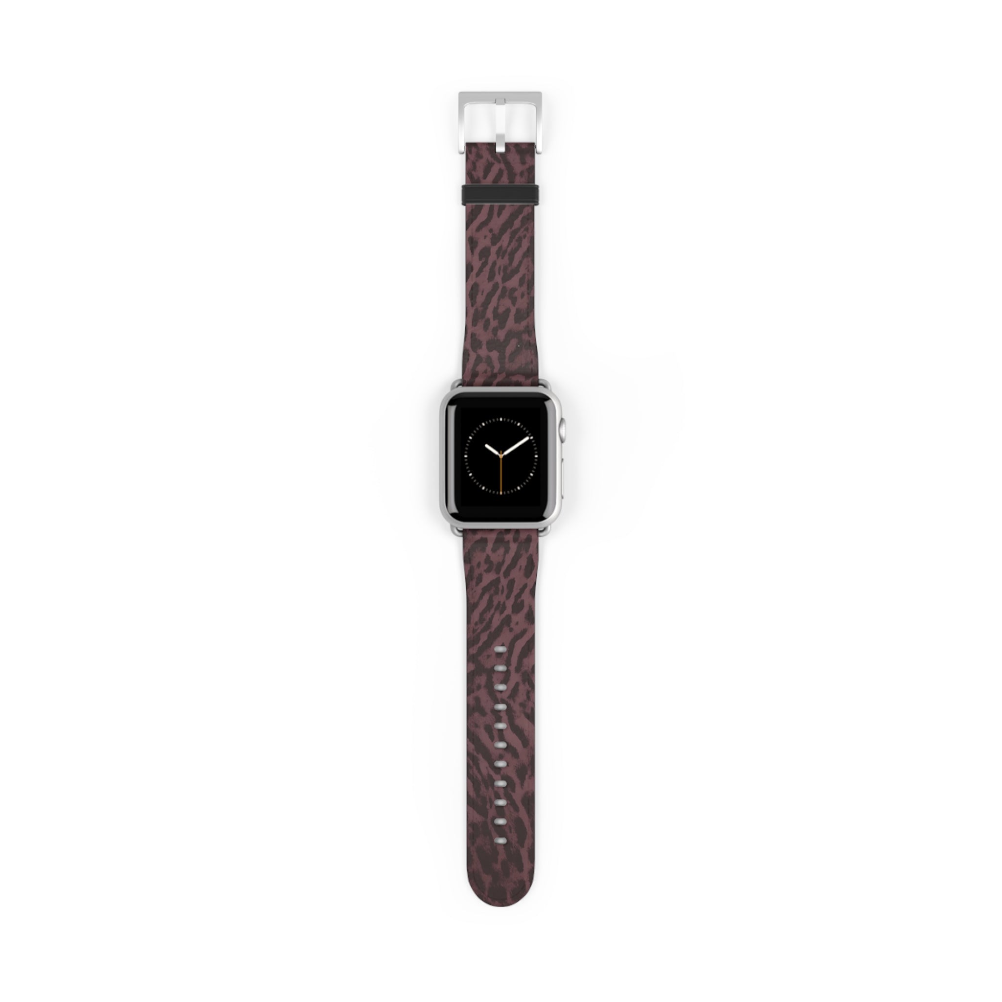 Purple Leopard Print Apple Watch Band