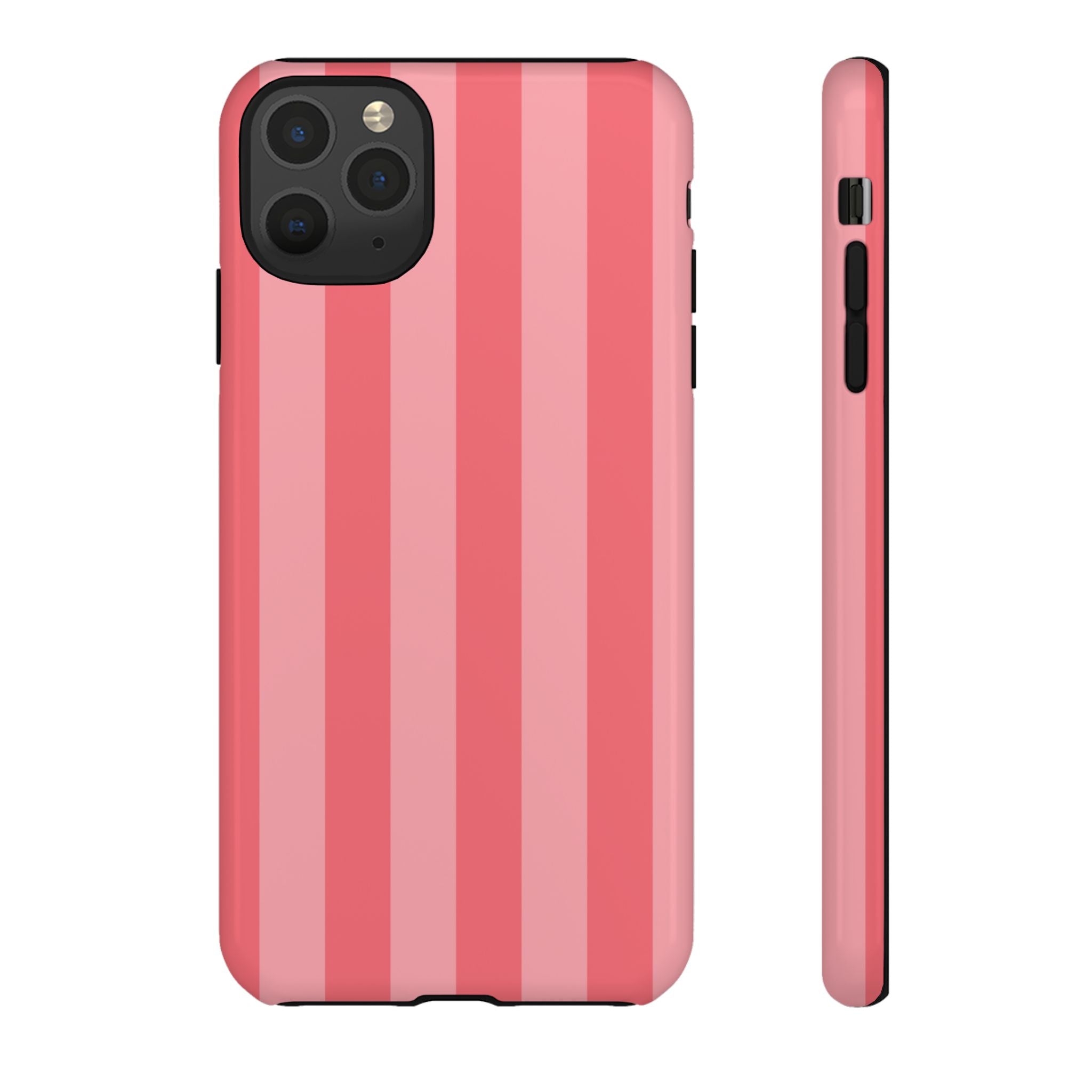 Summer in the Hamptons Pink Striped iPhone Case