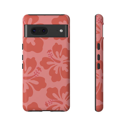 Island Life | Orange Hibiscus Floral Case