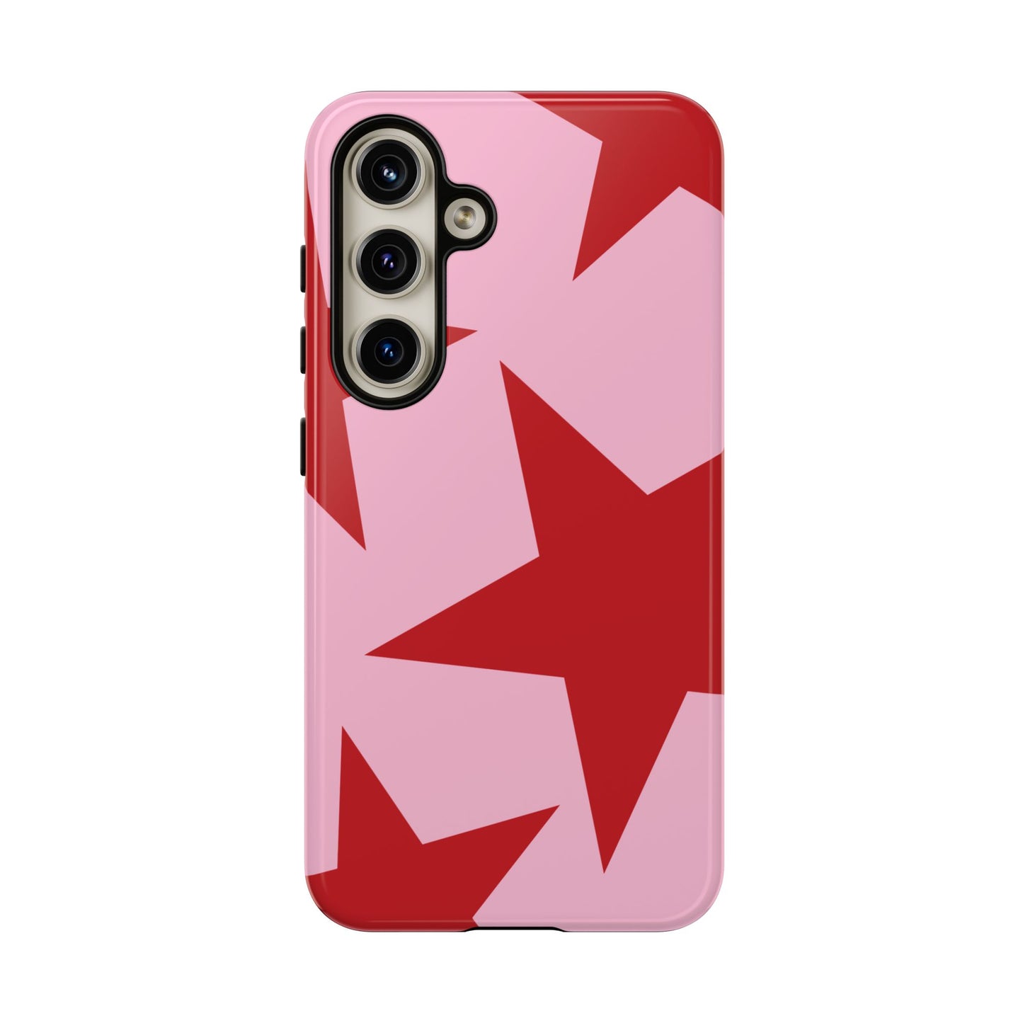 Funda Galaxy con estrellas rosas Superstar