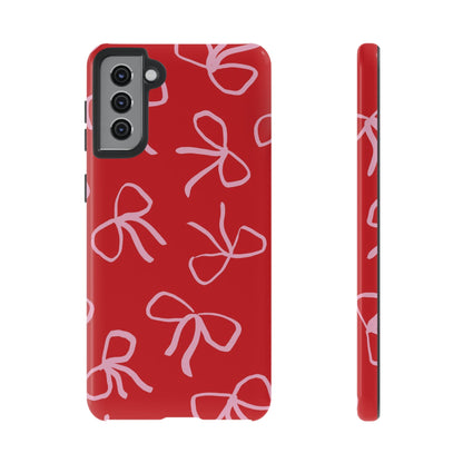 Ribbons & Bows | Red Coquette Case