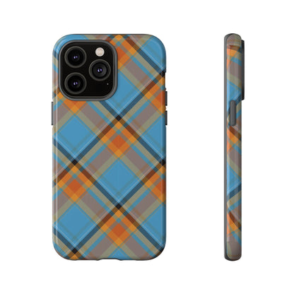 Cozy | Blue Plaid Case