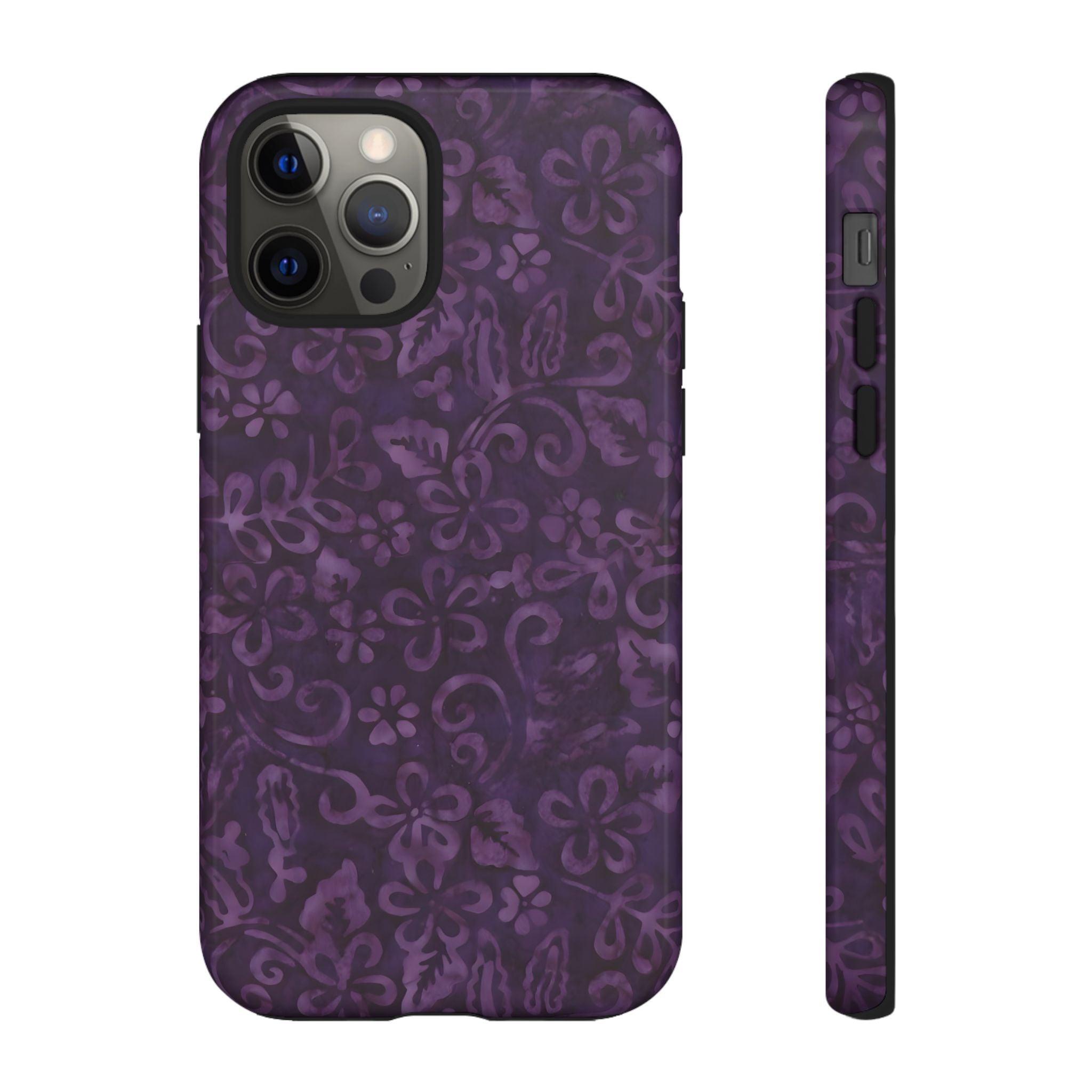 Violet Bloom iPhone Case