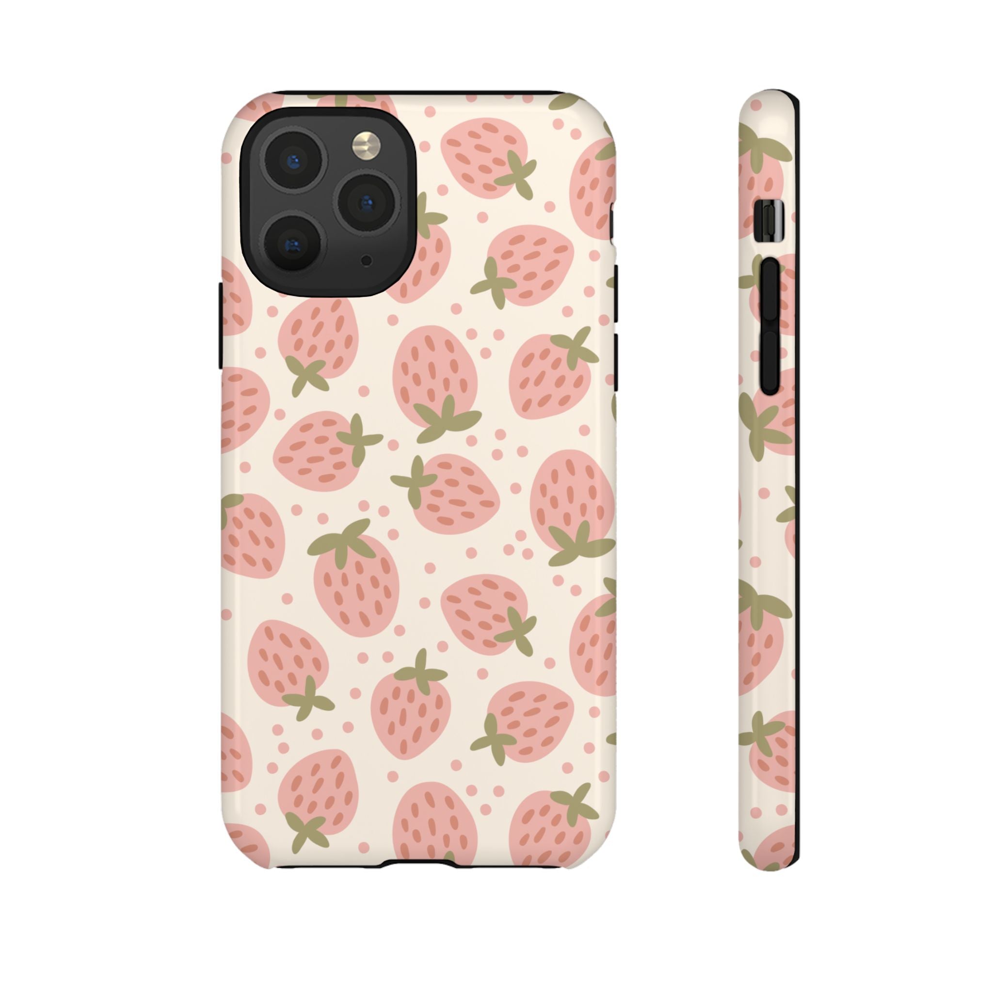 Strawberry Cream iPhone Case