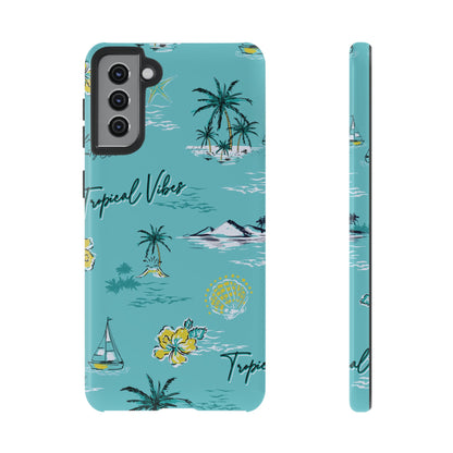 Tropical Vibes | Blue Island Vacation Case