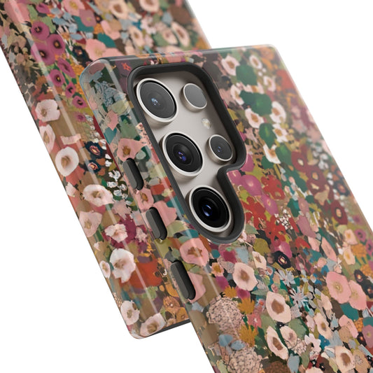 Funda para Samsung con diseño floral moderno de Wallflower