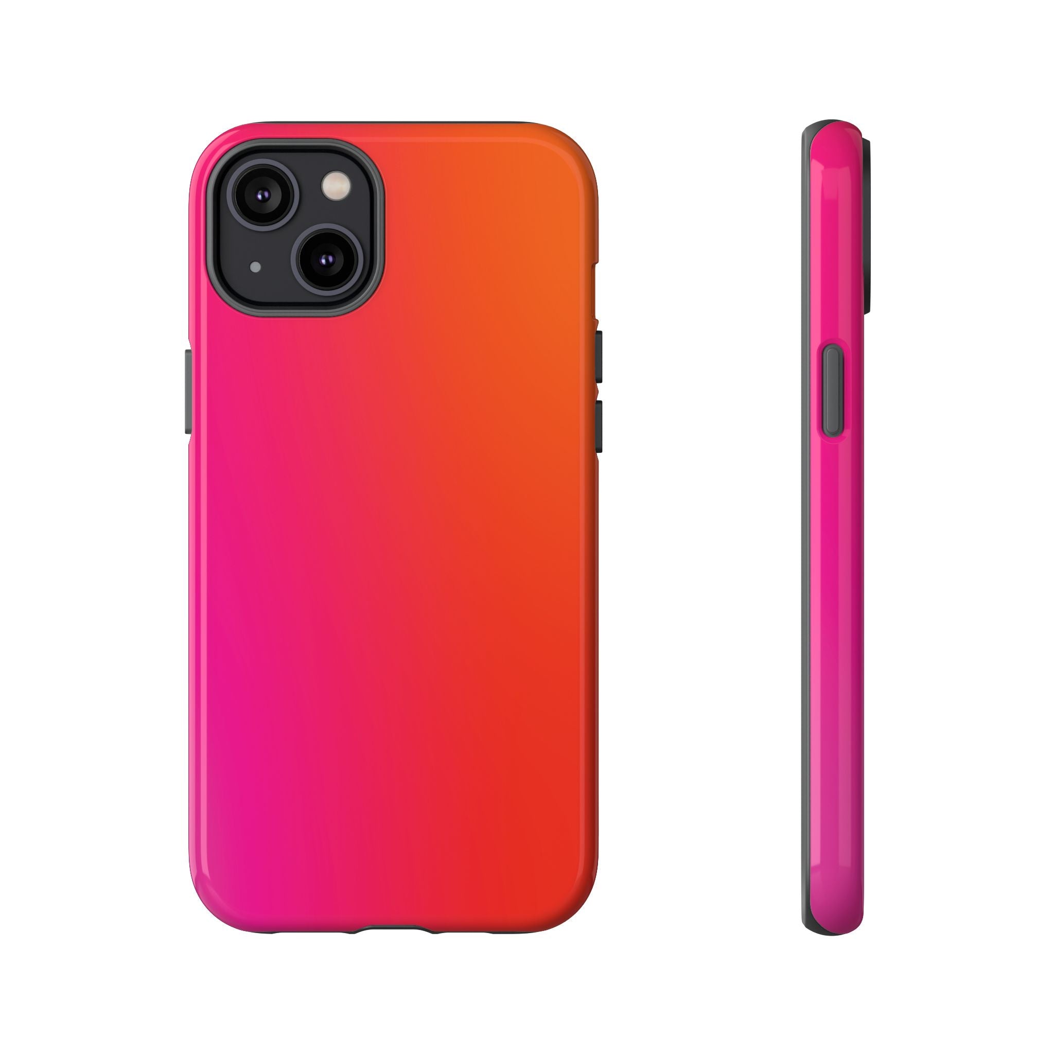 Funda para iPhone con diseño ombré y puesta de sol en la isla