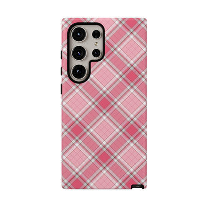 Clueless | Pink Y2K Plaid Case