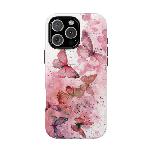 Coque iPhone Free Spirit | Papillon aquarelle