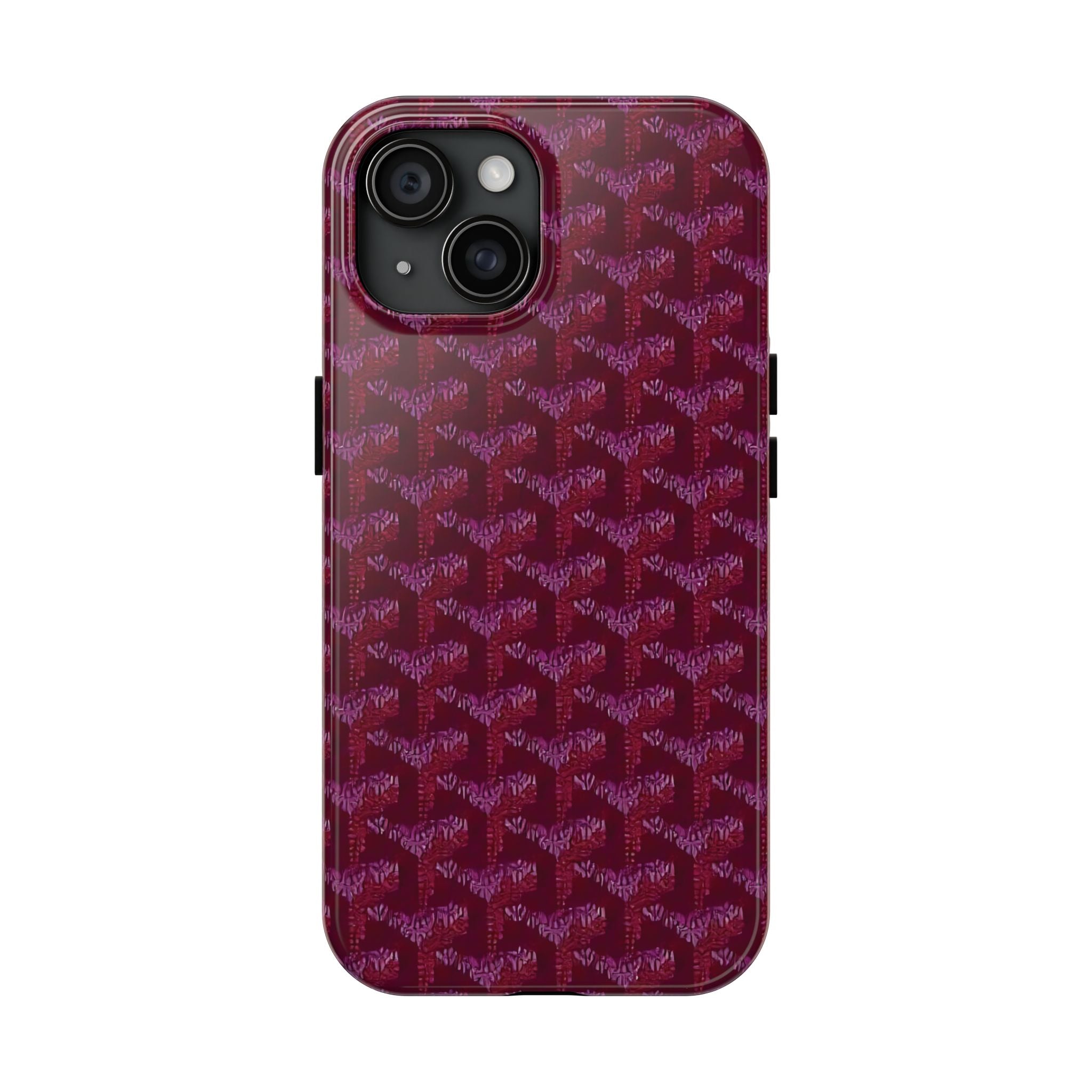 Designer Weave Purple iPhone Case