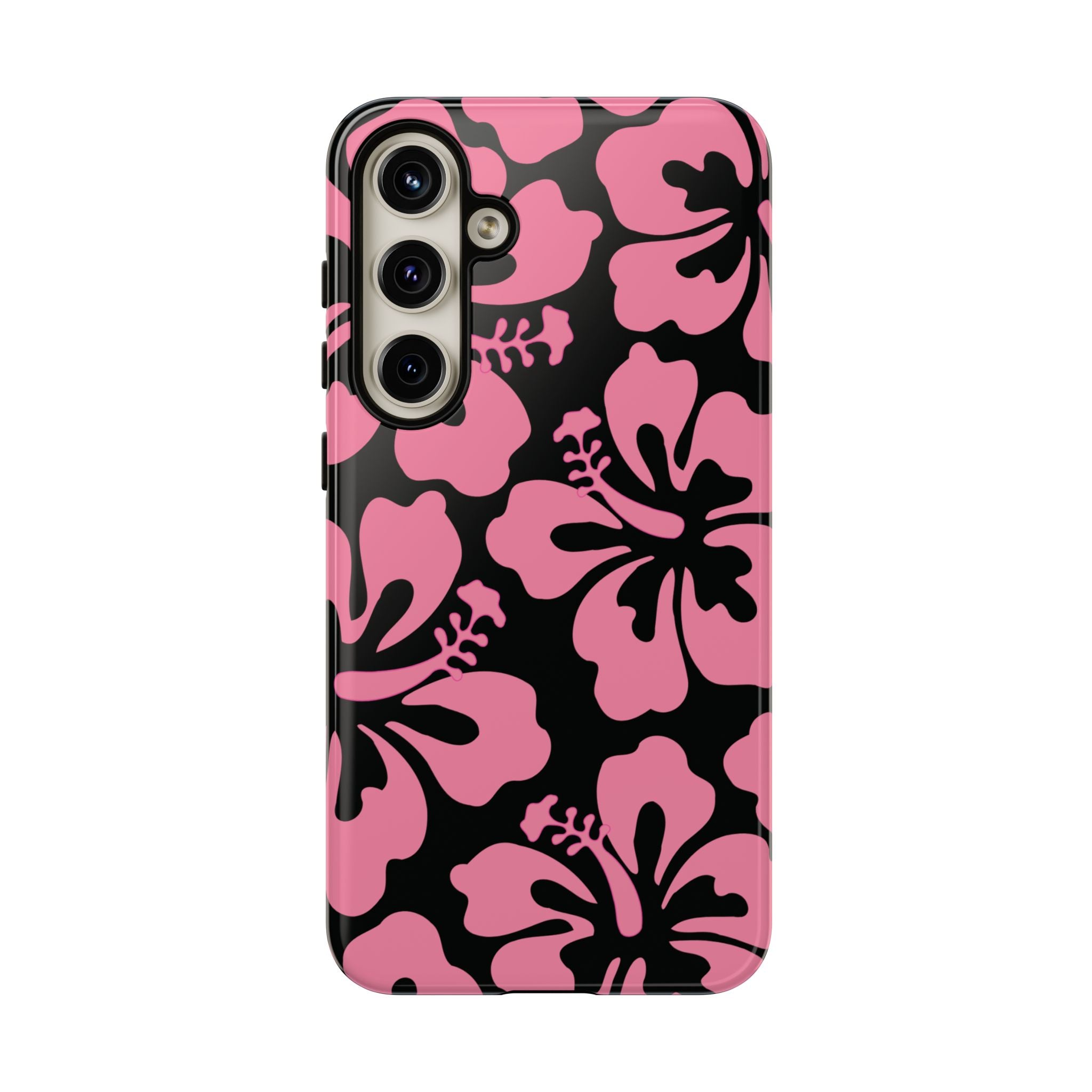Maui Pink Hibiscus Galaxy Case