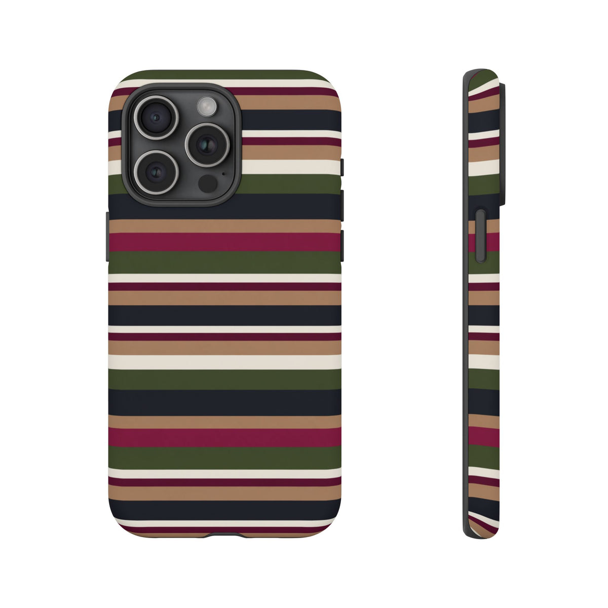 West End | Retro Striped iPhone Case