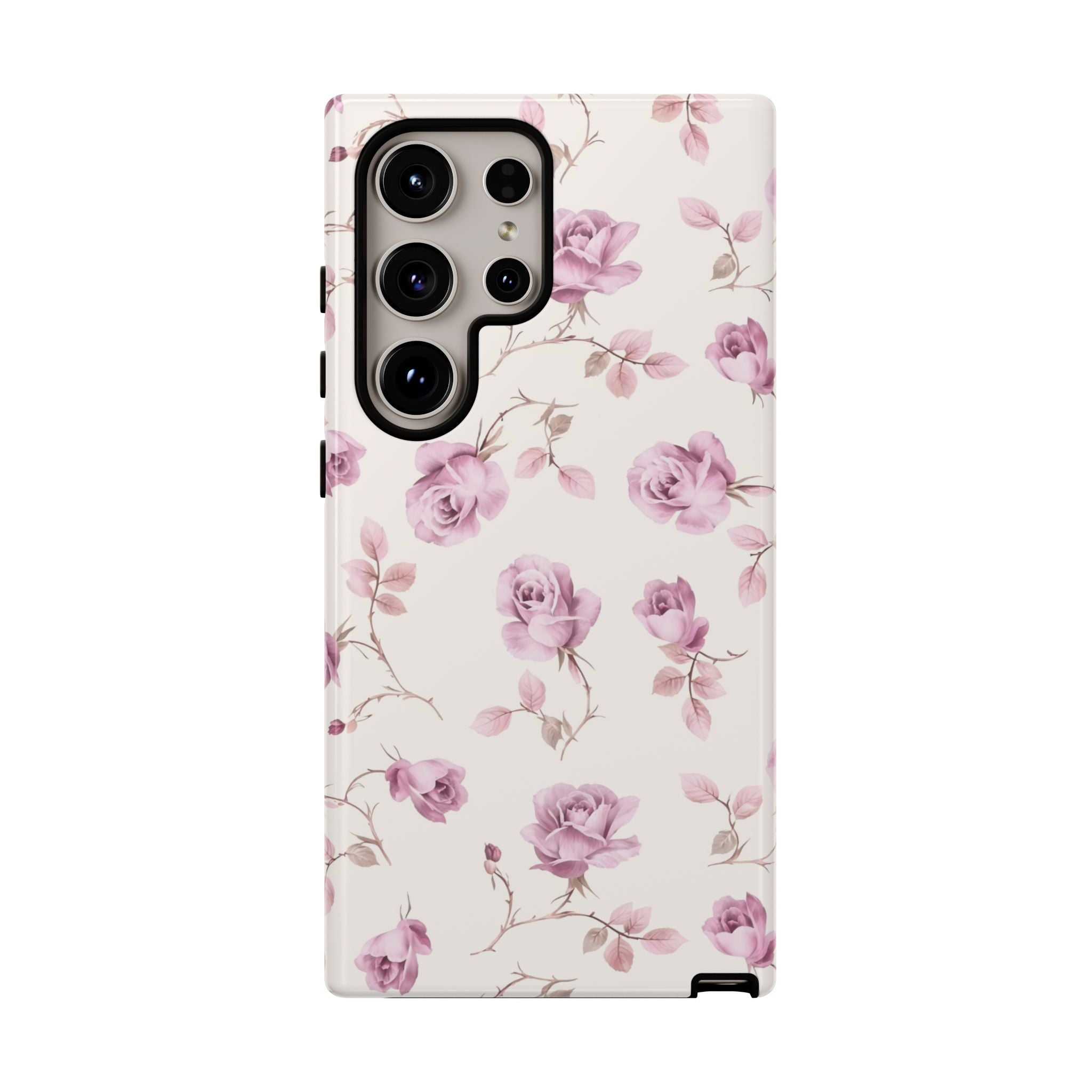 Vintage Rose Coquette Floral Galaxy Case