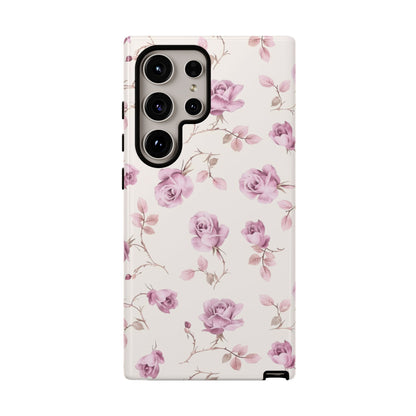 Estuche floral vintage con rosas | Galaxy Coquette