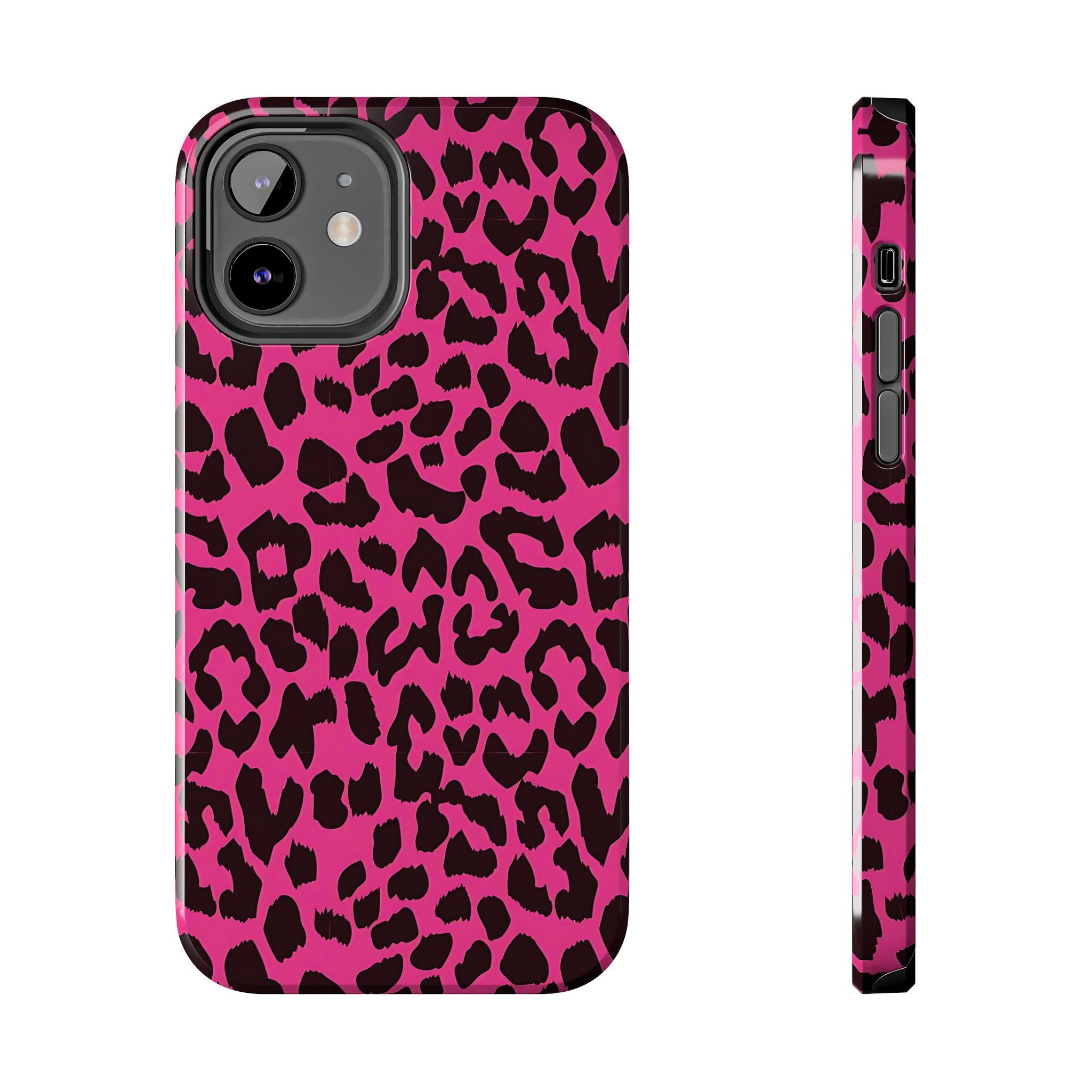 Funda para iPhone con estampado de leopardo rosa | Pasarela