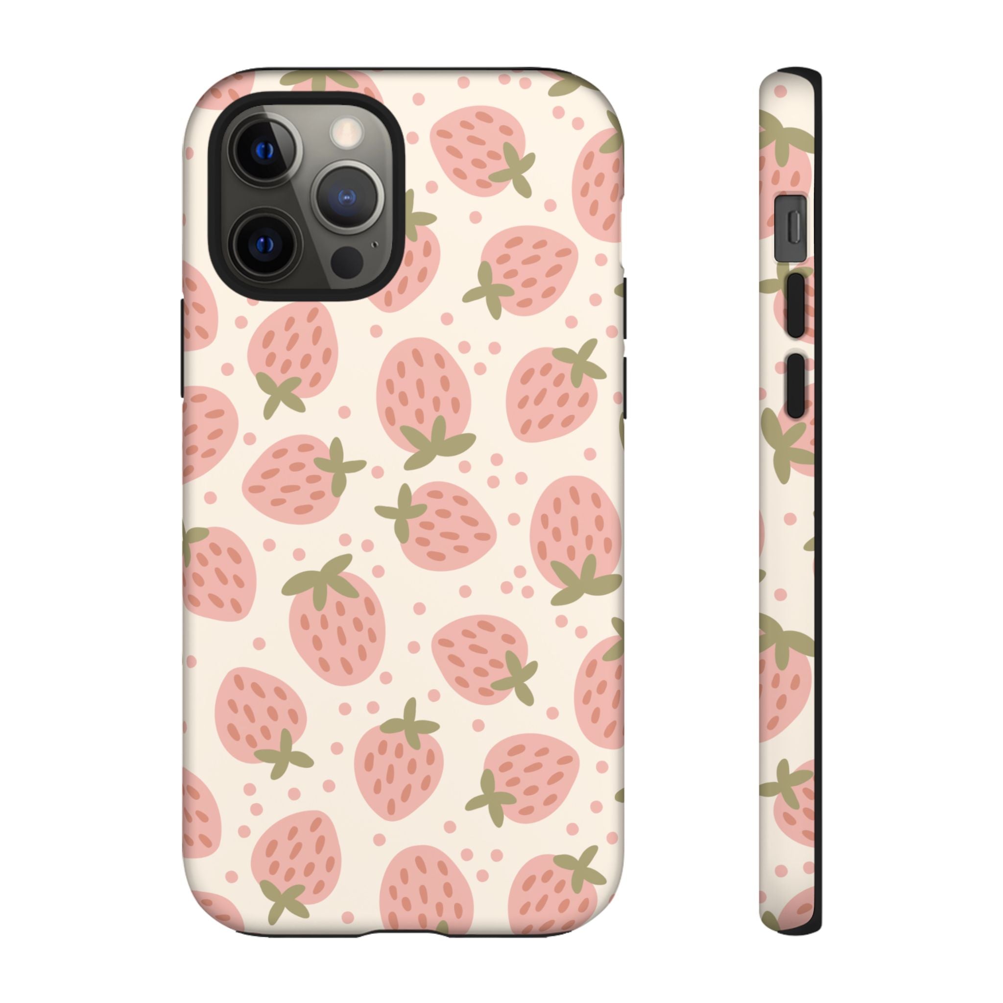 Strawberry Cream iPhone Case