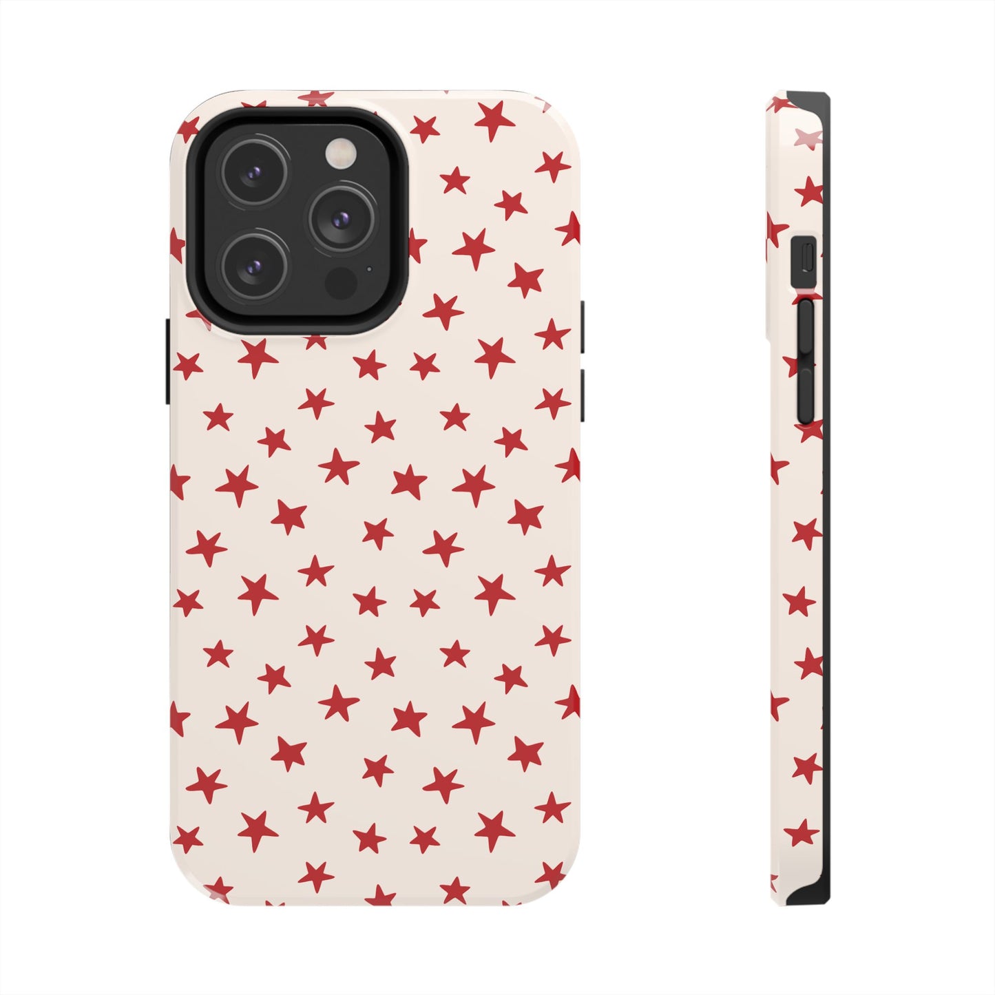 Starstruck | Red Stars iPhone Case