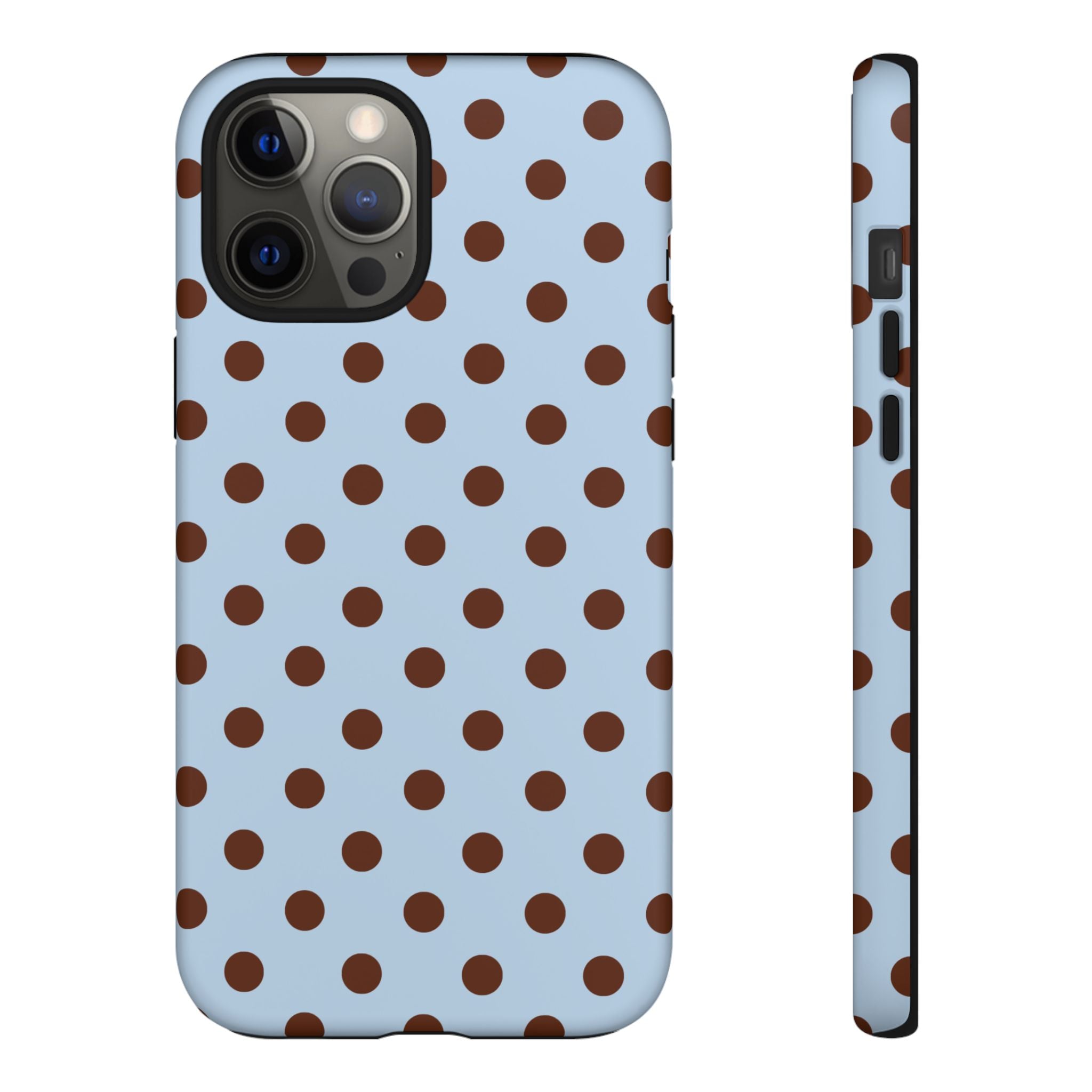 Mocha Dot iPhone Case