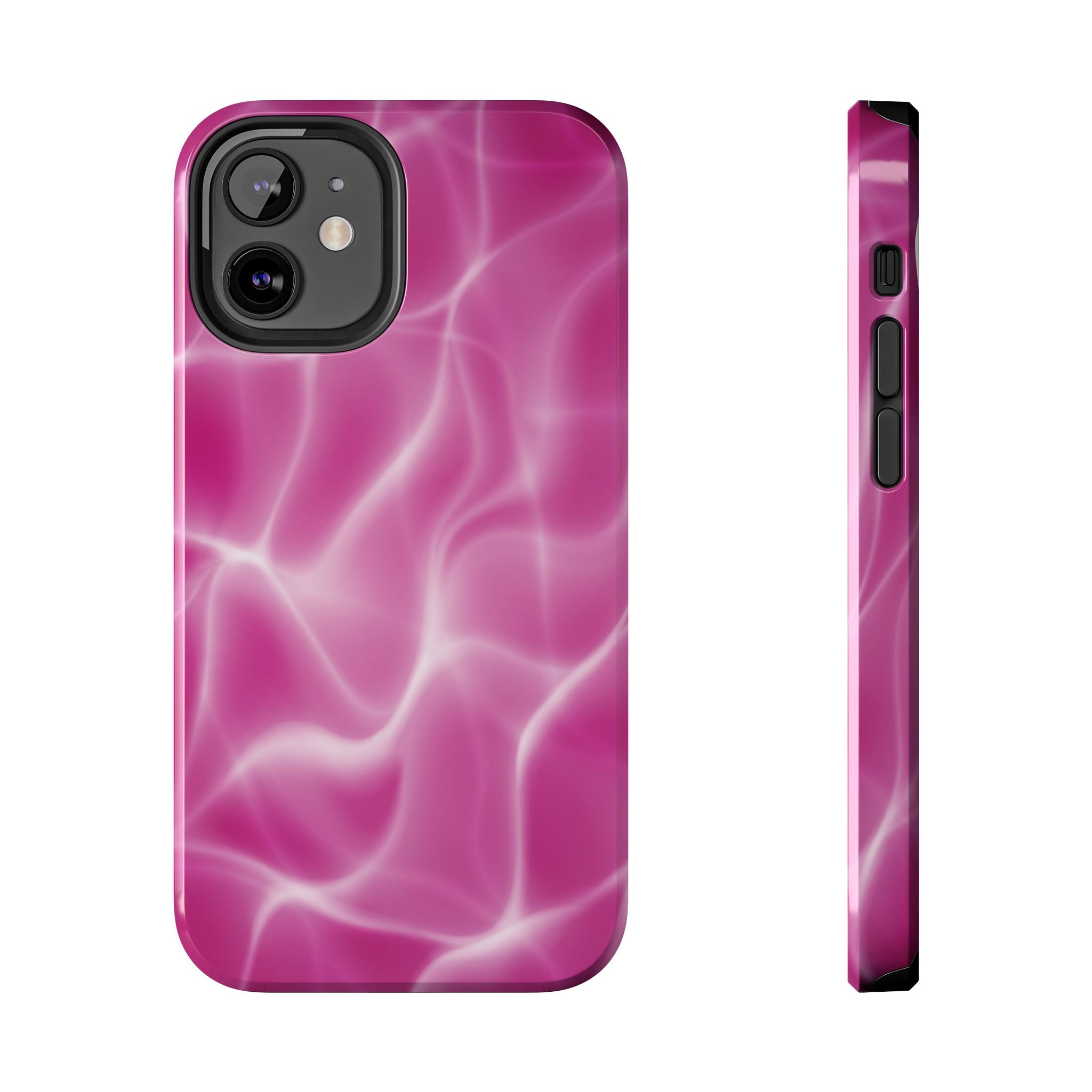 Pool Daze Pink Abstract iPhone Case