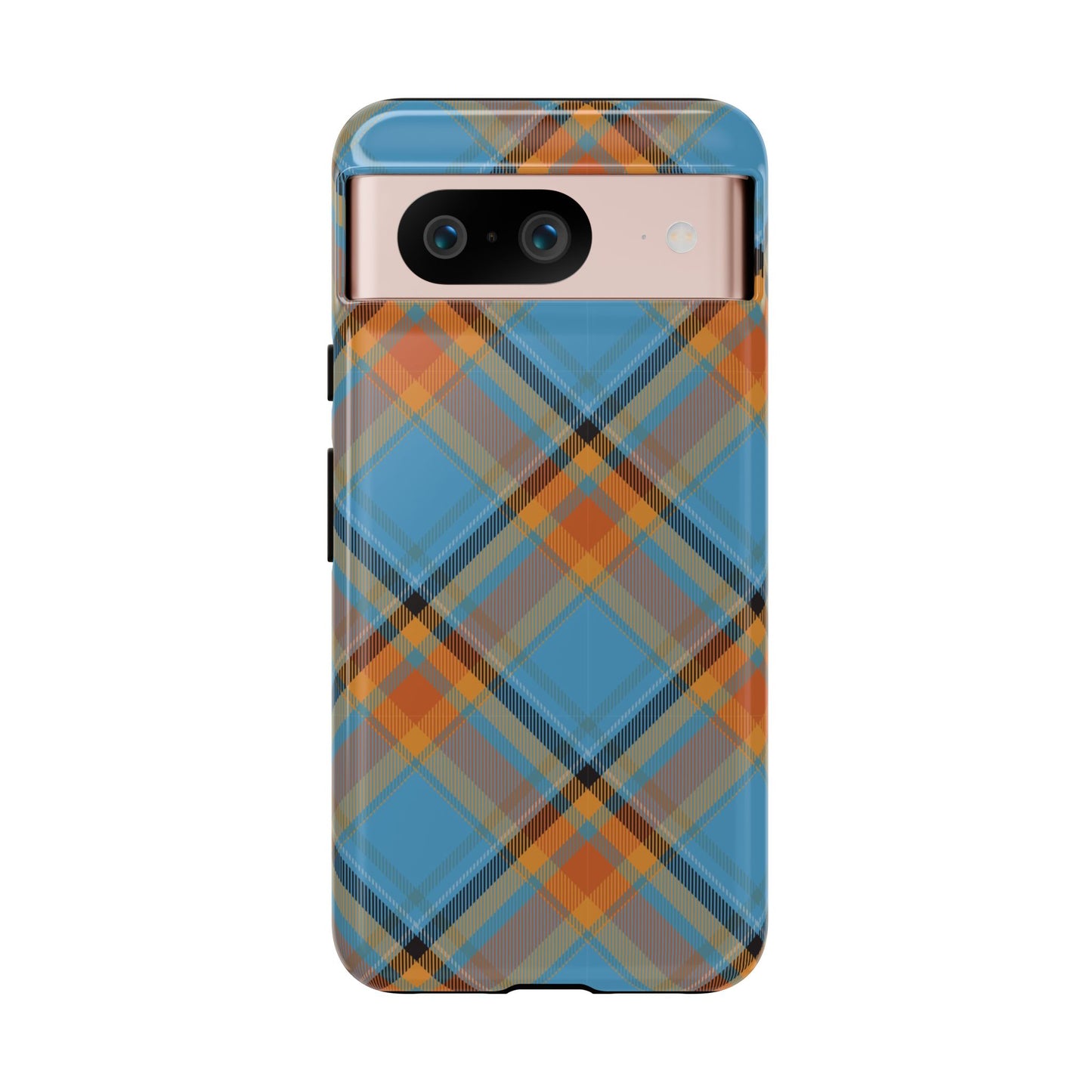 Cozy | Blue Plaid Case