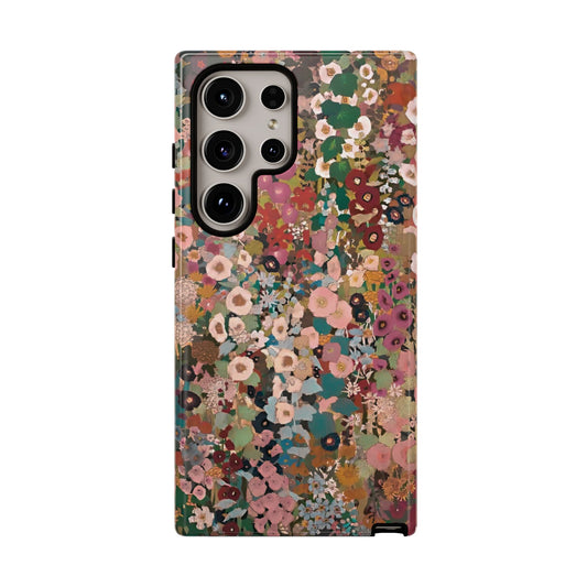 Funda para Samsung con diseño floral moderno de Wallflower