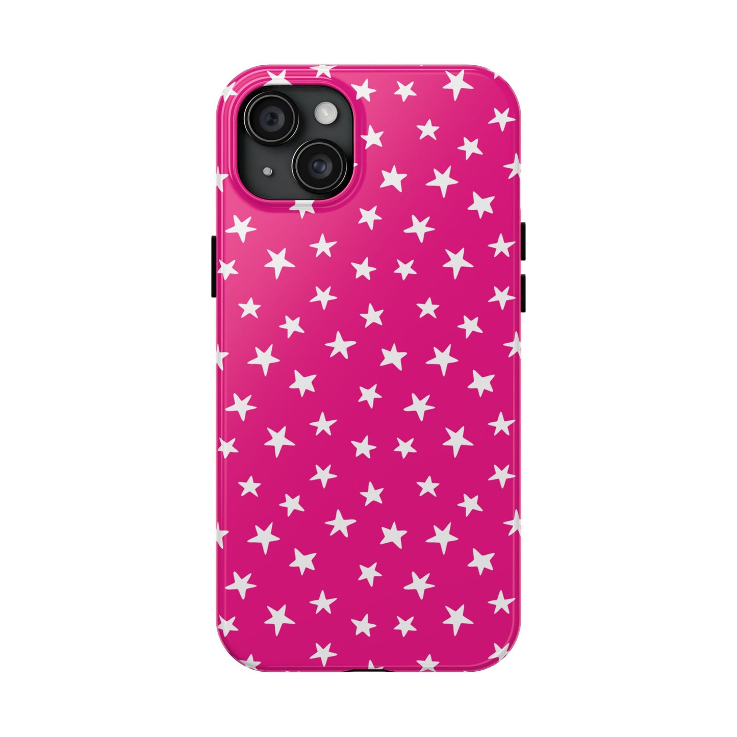 Starstruck | Hot Pink Starry iPhone Case