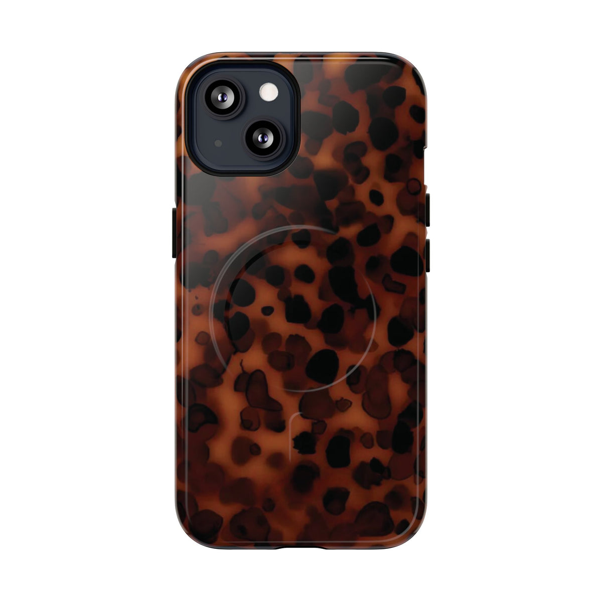 Shell Game | Dark Tortoiseshell Print MagSafe Case