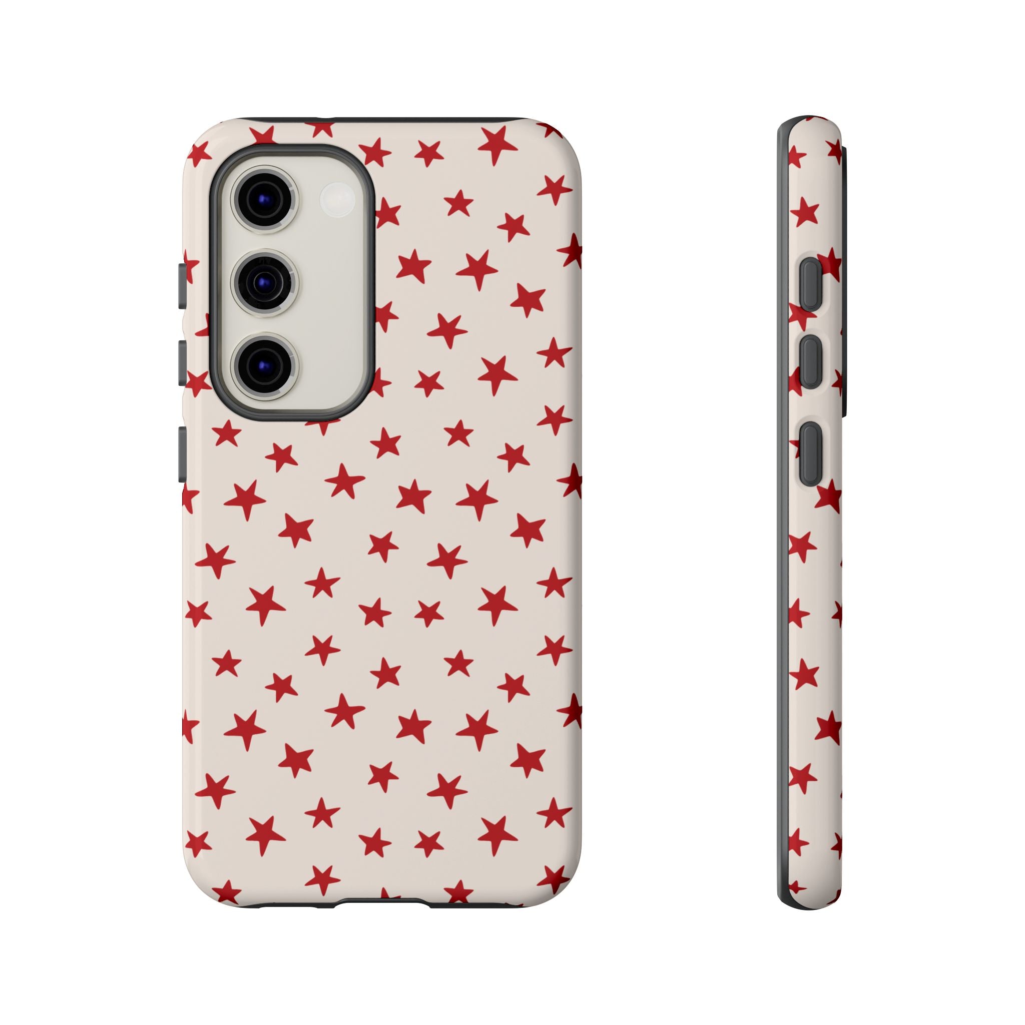 Starstruck Red Stars Galaxy Case