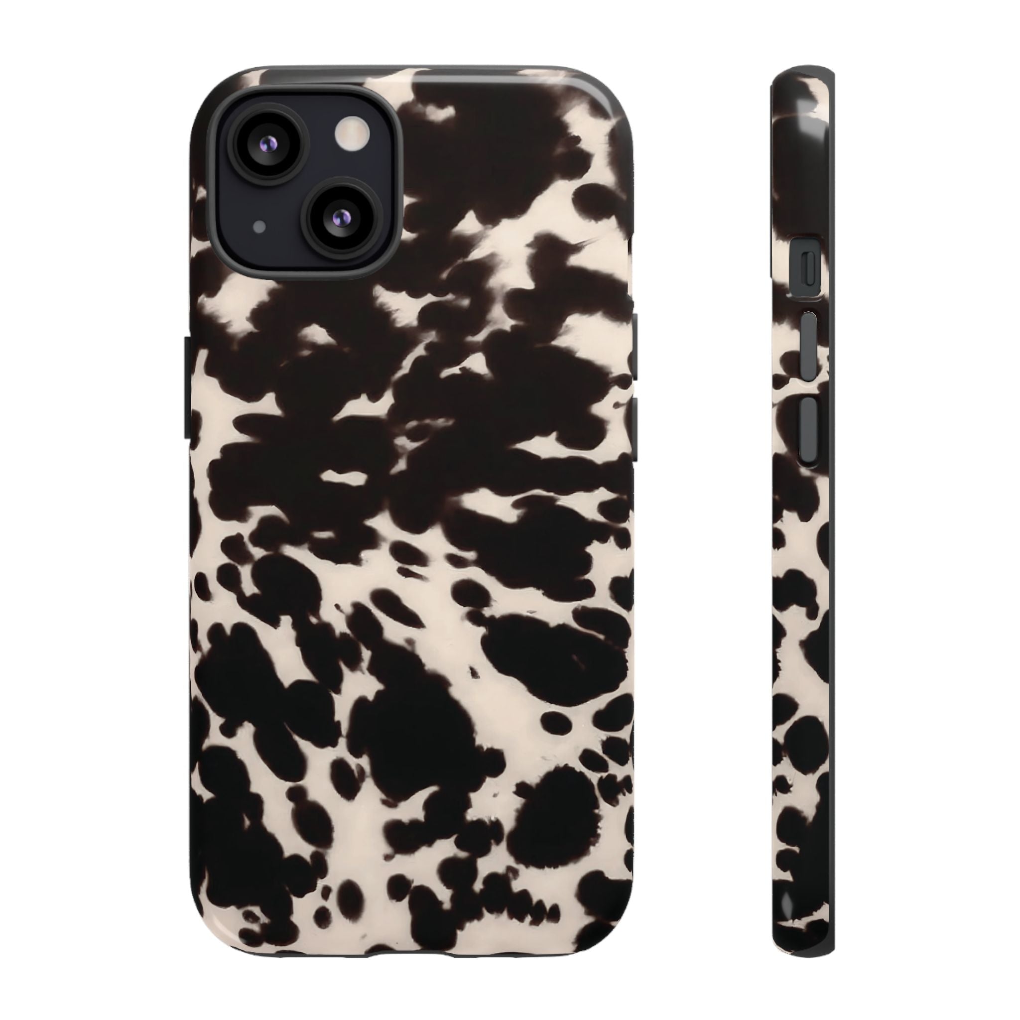 Spotted Cutie | Cow Print iPhone Case