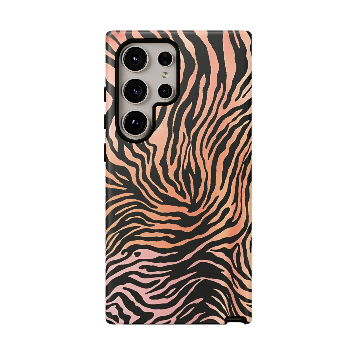 Wild Flirt | Pink Tiger Print Galaxy Case
