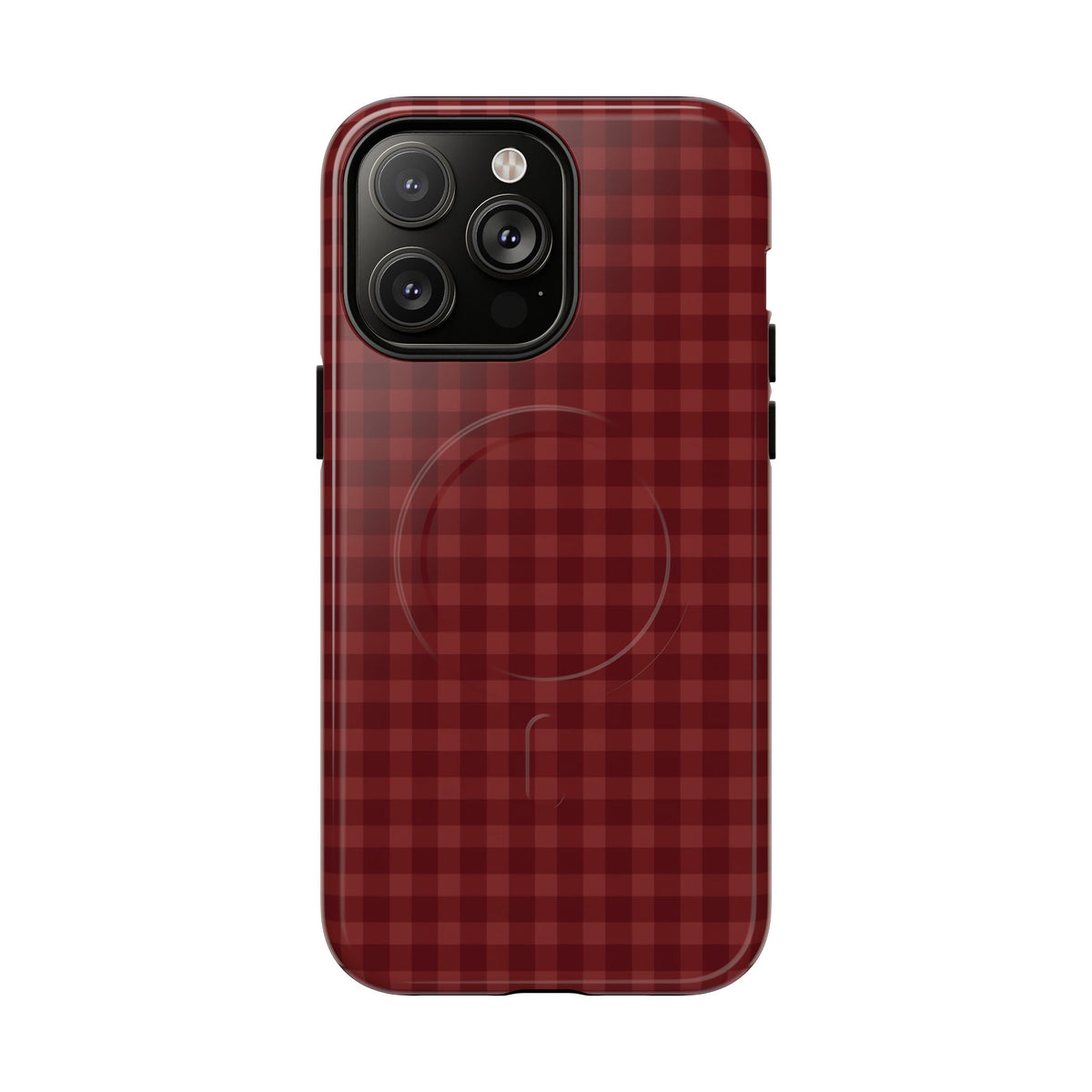 Bad Romance | Red Gingham MagSafe Case