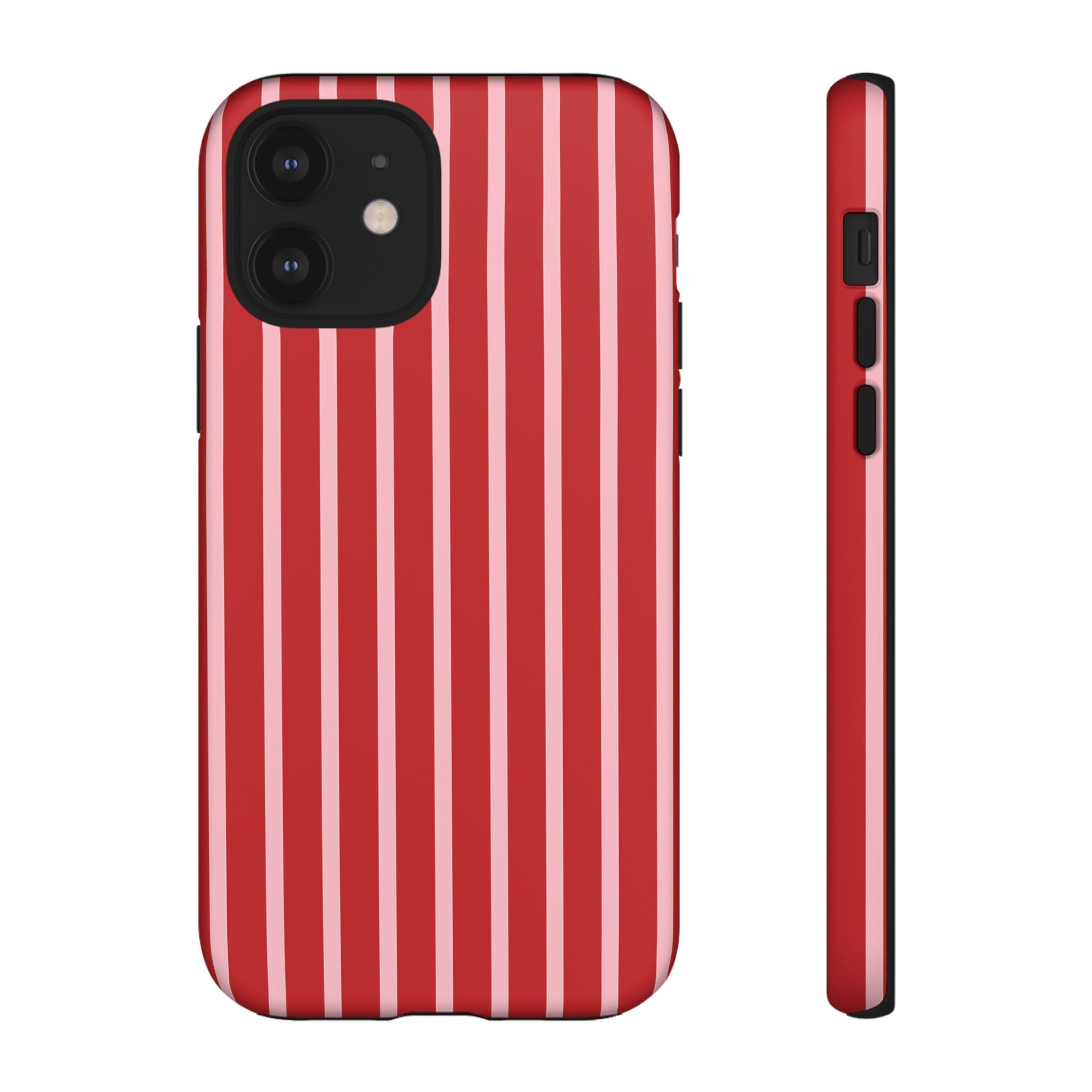 Raspberry Stripe | iPhone Case
