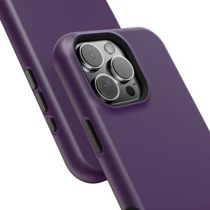 Midnight Plum | Satin Finish iPhone Case