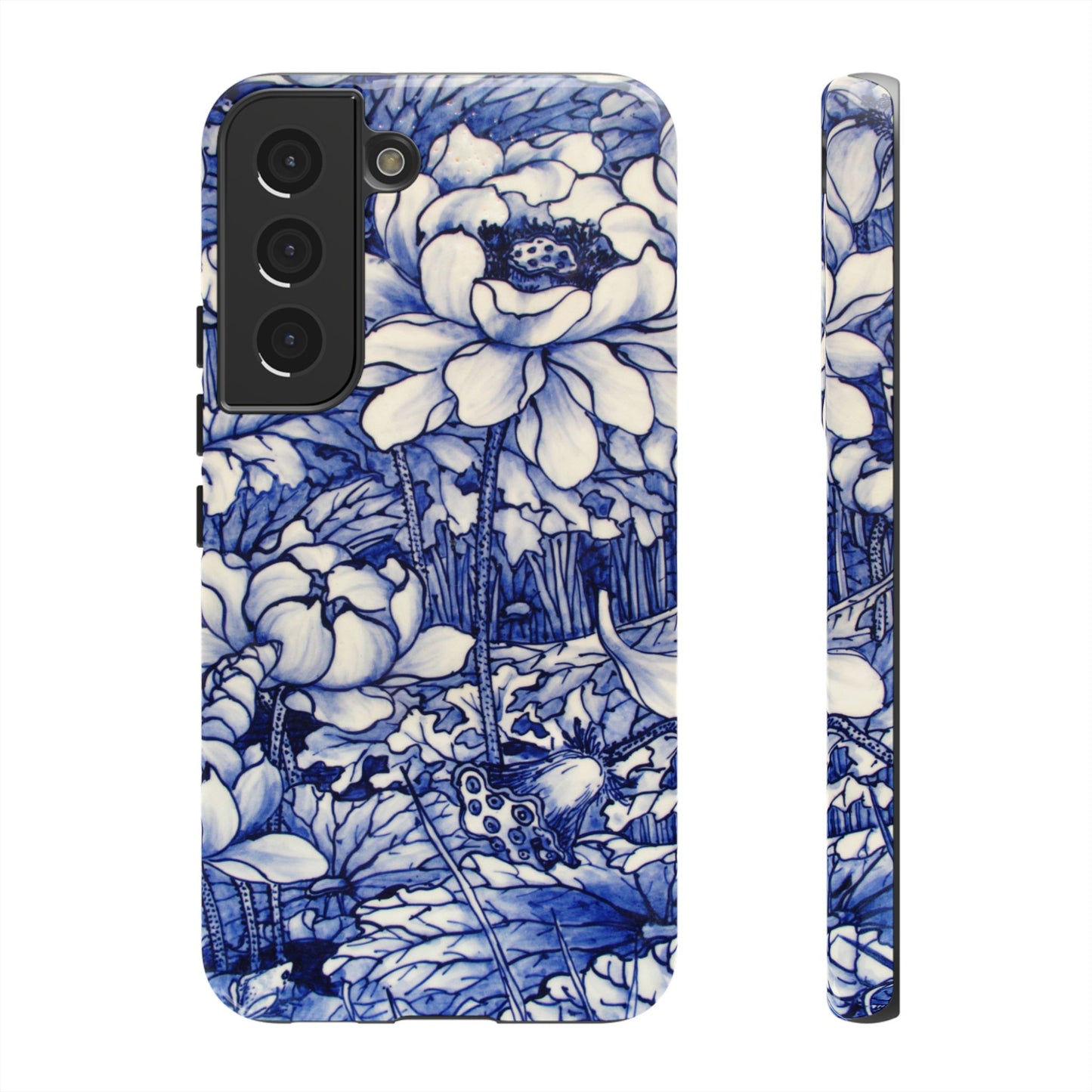 Delft Blue | Dutch Pottery Floral Print Case