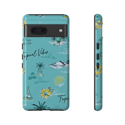 Tropical Vibes | Blue Island Vacation Case