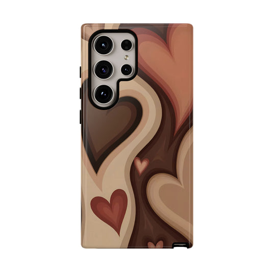 Le groove est dans le cœur | Coque Galaxy Retro Hearts