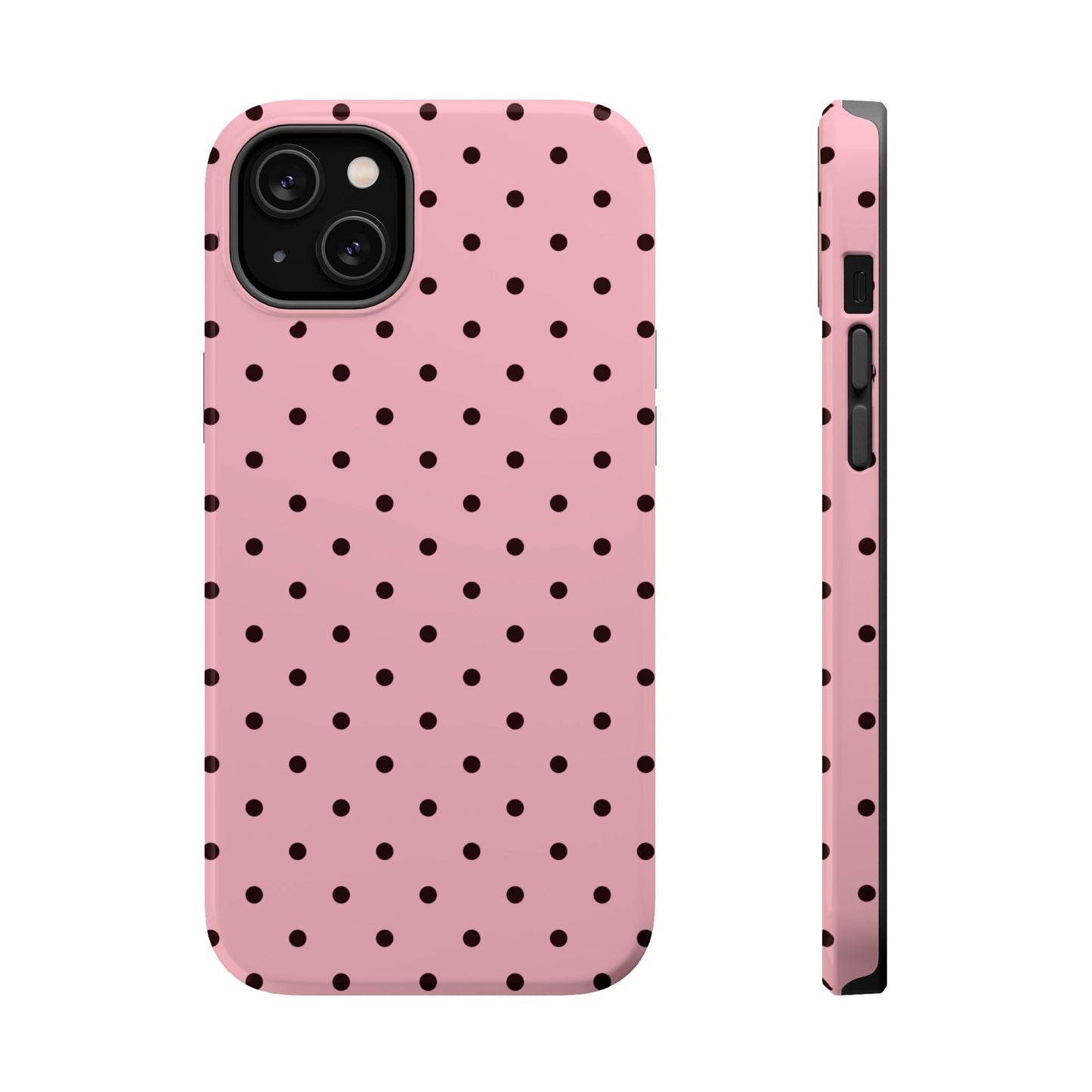 Dots | Pink Retro Dot iPhone Case