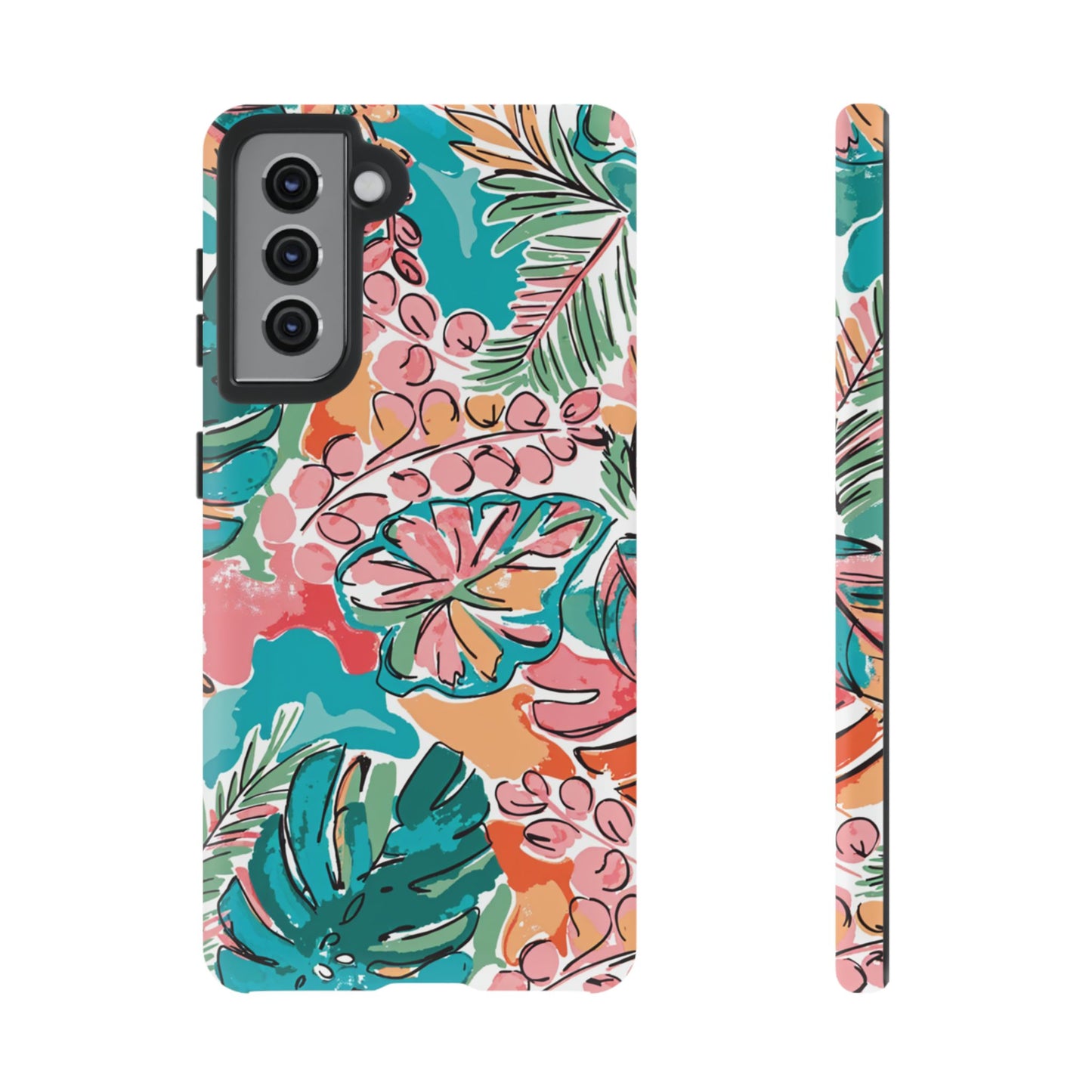 Tropical Botanical | Watercolor Botanical Case