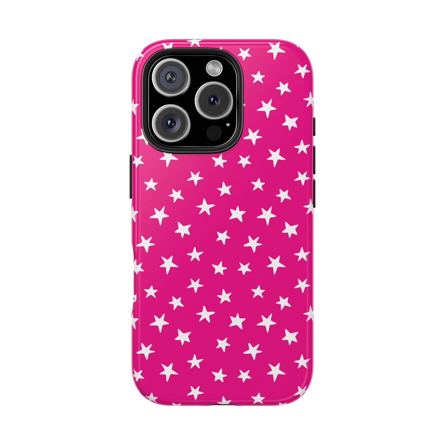 Starstruck | Hot Pink Starry iPhone Case