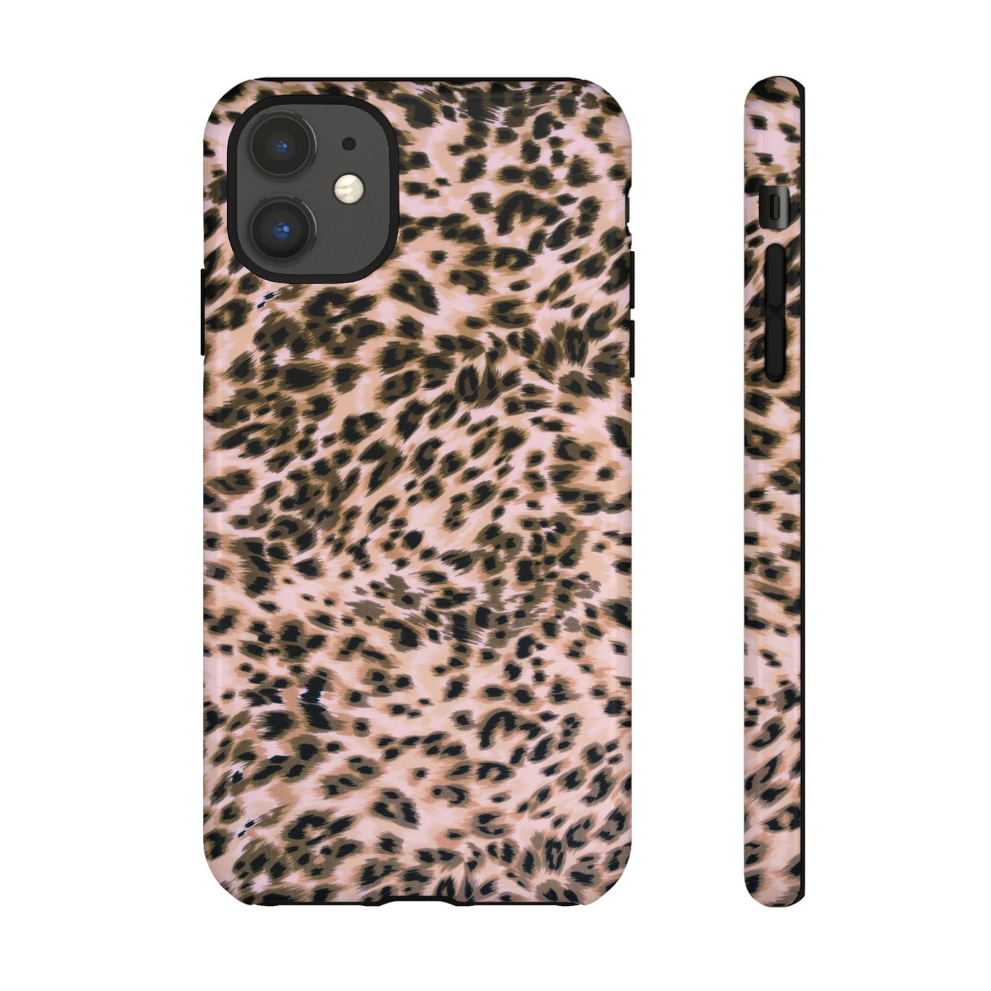 Flirt | Blush Leopard Print iPhone Case