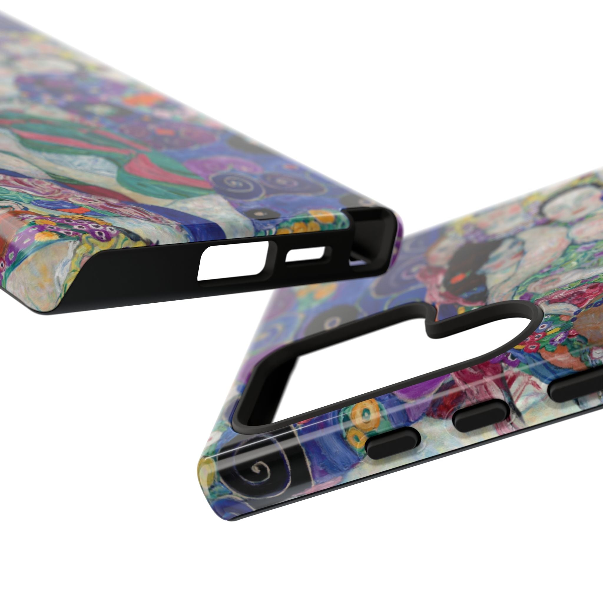 The Maiden Klimt Collage Galaxy Case