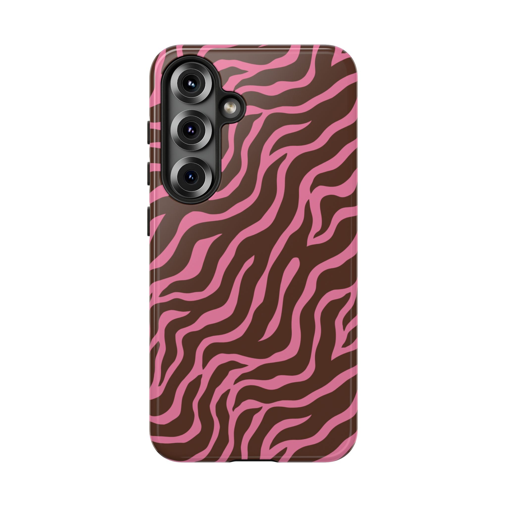 Pink Instinct | Zebra Print Galaxy Case