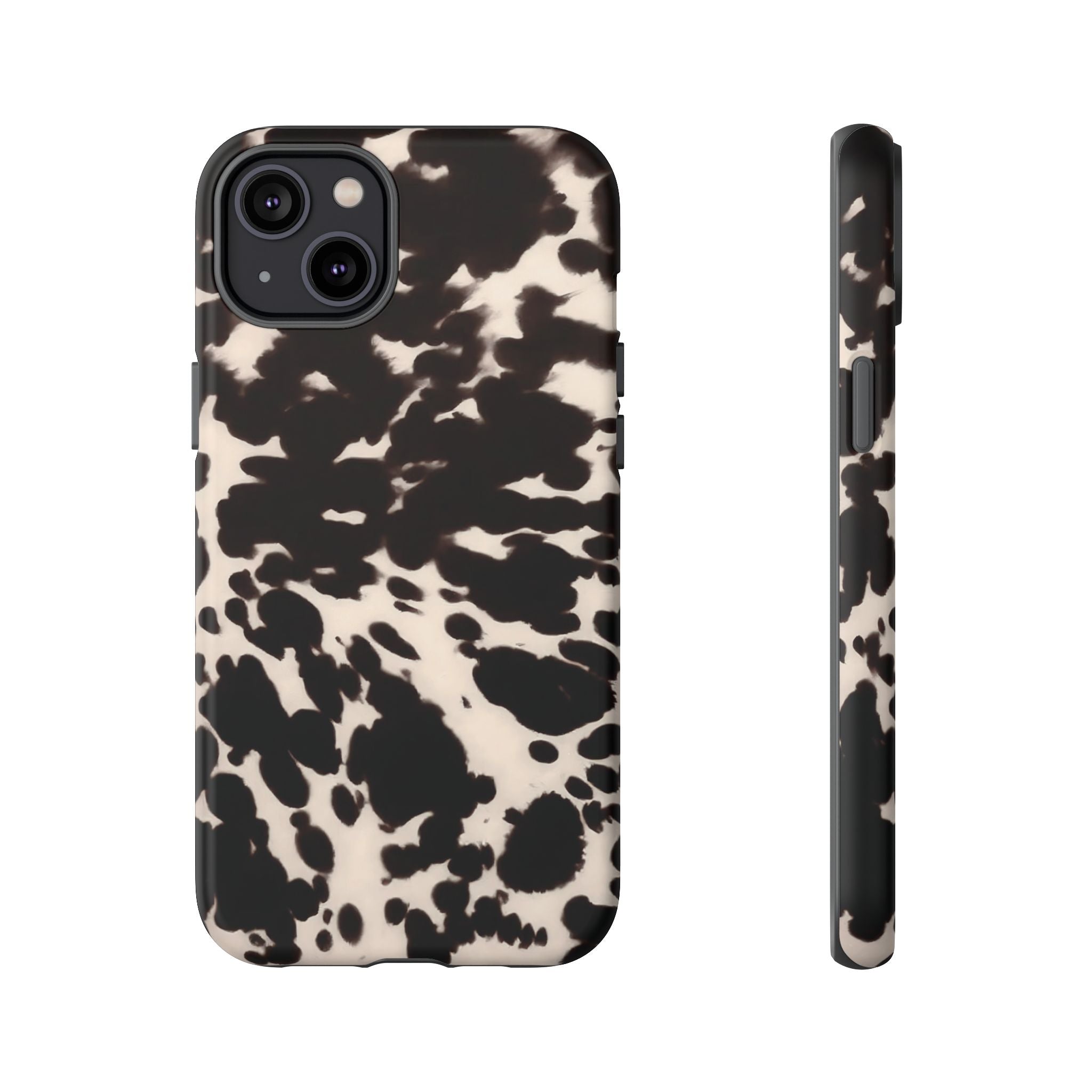 Spotted Cutie | Cow Print iPhone Case