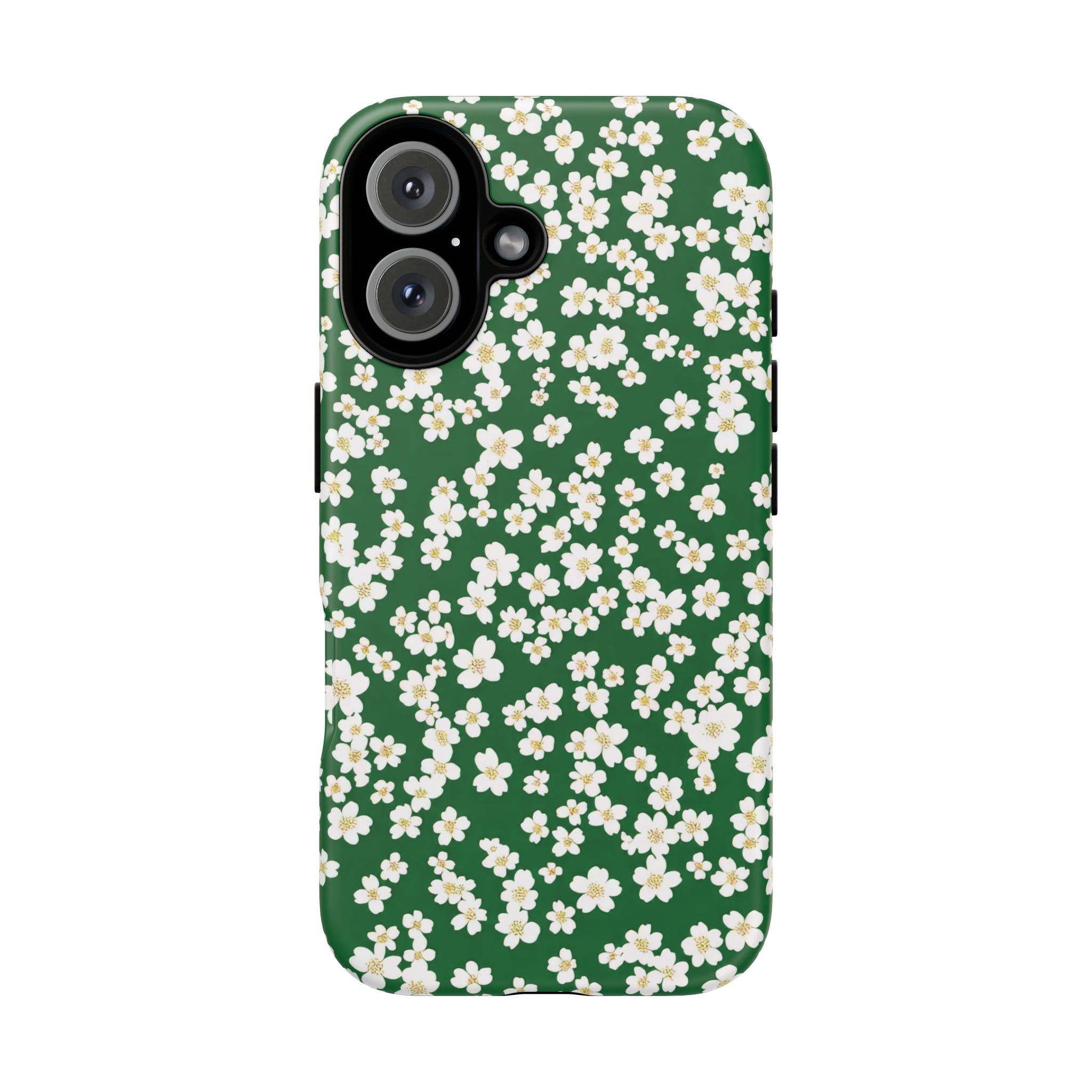 Emerald Bloom iPhone Case
