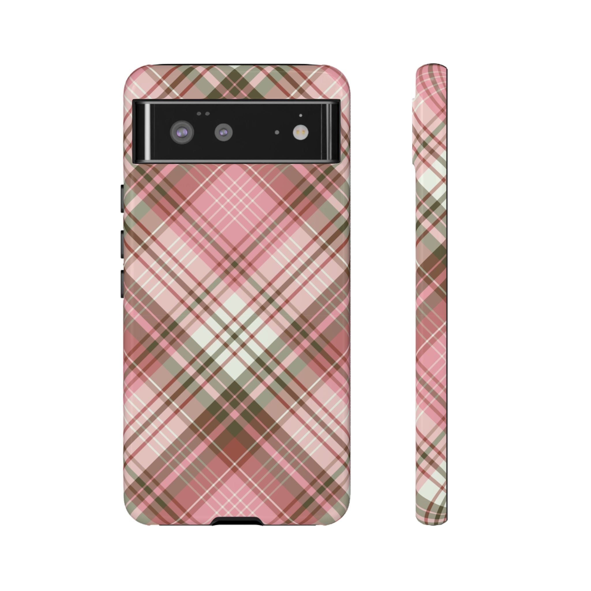 Estuche Pixel con cuadros elegantes y elegantes