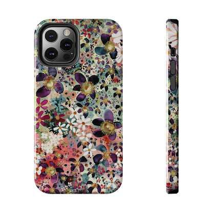 Coque iPhone à motif floral | Bombe de fleurs