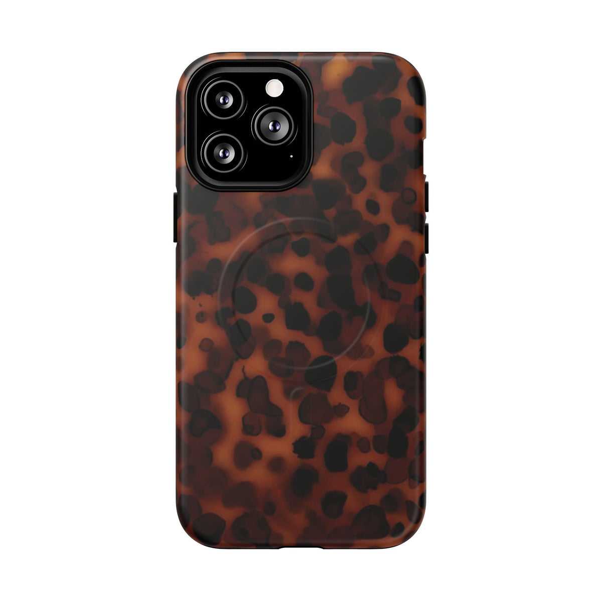 Shell Game | Dark Tortoiseshell Print MagSafe Case