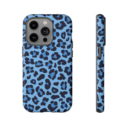 Blue Leopard | Bold Y2K Animal Print Case