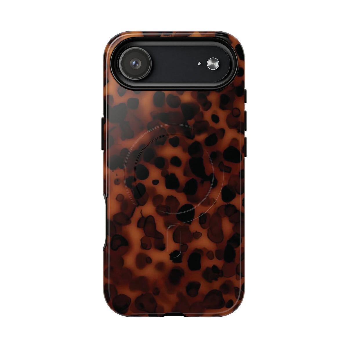Shell Game | Dark Tortoiseshell Print MagSafe Case
