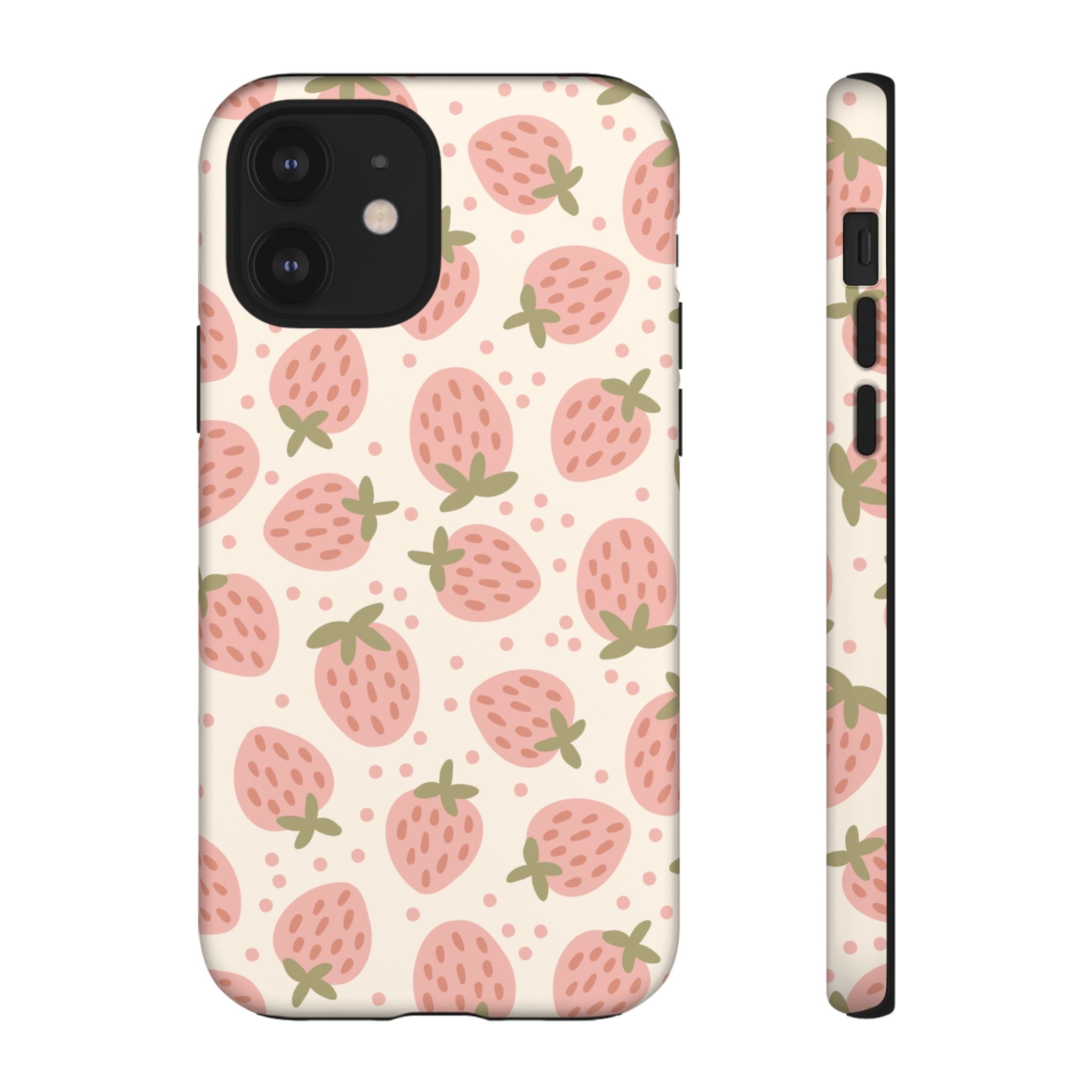 Strawberry Cream iPhone Case